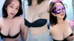 Gadis Seksi Montok Menggoyang Dada Menggoda Pascol