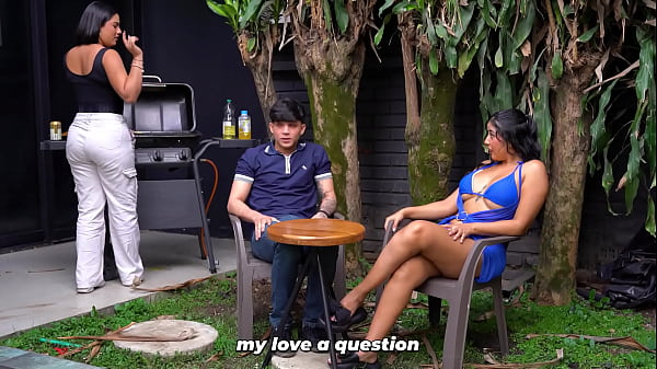 Ssst, Jangan Berisik! – Ibu Tiri Ngewe Pacar Anak Perempuannya Diam-diam – Big Jackson & Lina Henao
