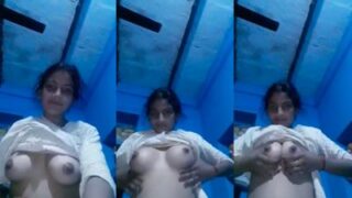 Desi Cewek Bihari Bugil Pamerin Tetek Kencang Ke Pacarnya