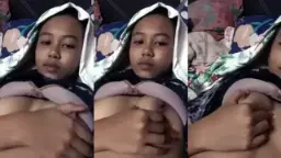 Ukhti Ain Ayuni, Jilbabnya Bikin Panas, Viral 10 Detik Bikin Ngilu.