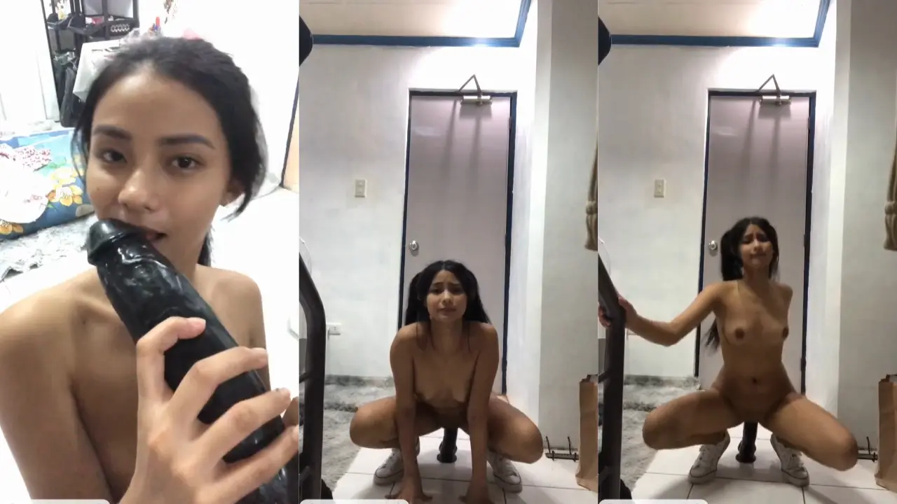 Bella Tuh Cuma Doyan Dildo Hitam Raksasa Yang Bikin Makin Basah.