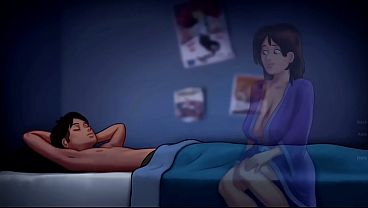 Semua Berubah Gila Setelah Tante Tiri Balas Senyum (18+) | Update Panas Wip Baru | Summertime Saga