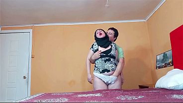 Wanita Berhijab Digebrek Dari Belakang, Gaya Doggy, Ngeres Banget.