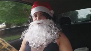 Bianca Mau Kasih Hadiah Ke Santa, Malah Jatuh Di Kontol Kalkun Natal.