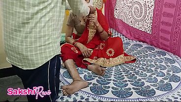 Bini Baru Nikah Digocok Mertua Pas Suami Lagi Di Kantor, Hari Spesial Dia, First Time Selingkuh Pakai Saree Merah, Crot Di Dalem, Ngomong Kotor Hot Ala Desi.